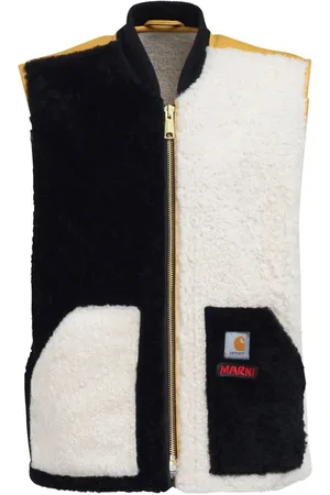 Marni X Carhartt colour-block panel gilet