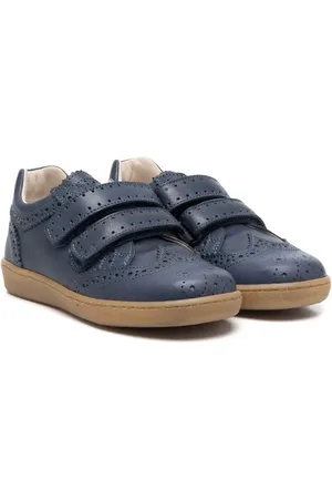 PèPè Punch-hole leather shoes