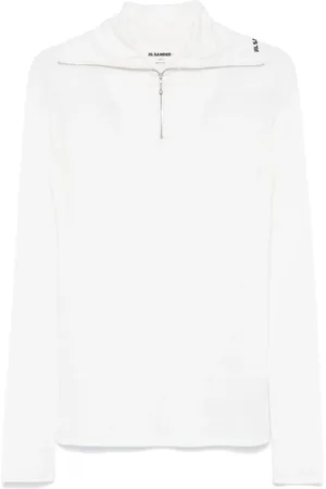 Jil Sander + zip-up T-shirt