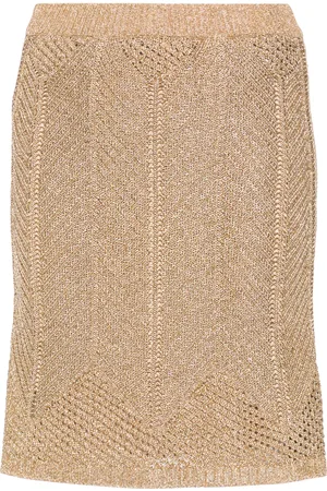 Alberta Ferretti Knitted mini skirt