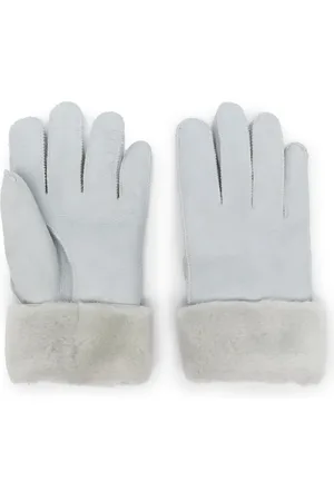 Parajumpers Decorative-stitching shearling gloves