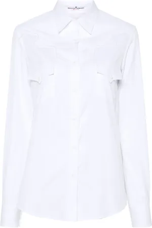 ERMANNO SCERVINO Long-sleeve cotton shirt