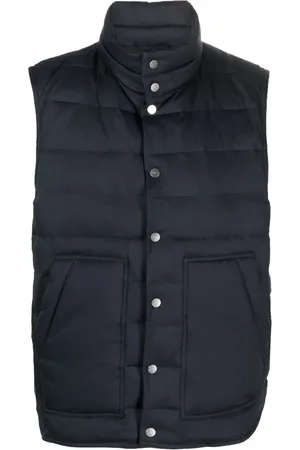 Kiton Mock-neck padded gilet
