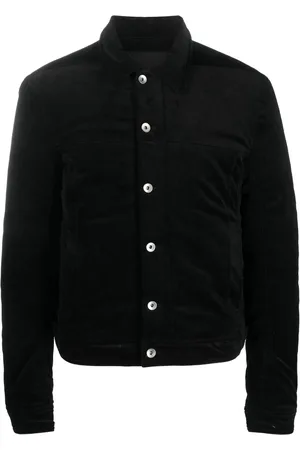 Rick Owens Button-down corduroy worker jacket