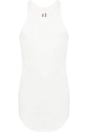 Rick Owens Longline cotton tank top