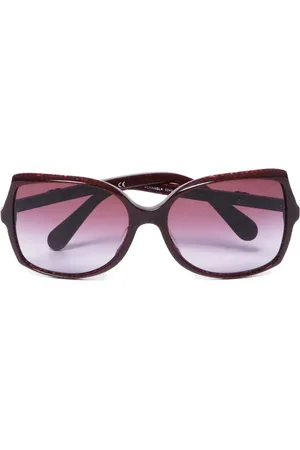CHANEL 2000s butterfly-frame sunglasses
