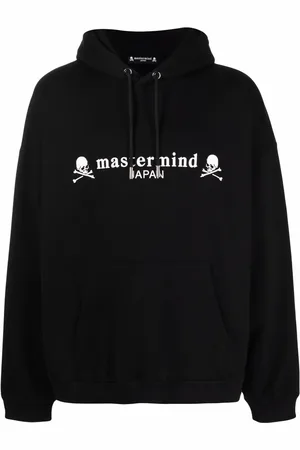 MASTERMIND Skull-print cotton hoodie