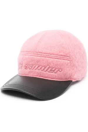 Jil Sander Logo-embroidered brushed baseball cap