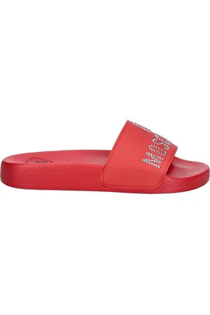 Moschino Logo-embellished slides
