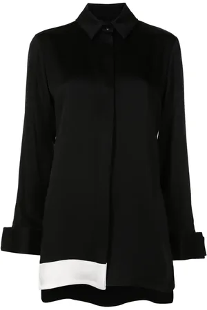 Gloria Coelho Classic-collar button-up shirt