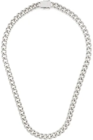 TOM WOOD Lou sterling chain necklace