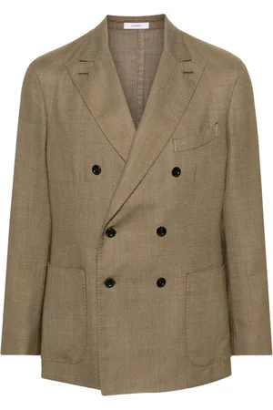 Boglioli Patterned-jacquard suit jacket