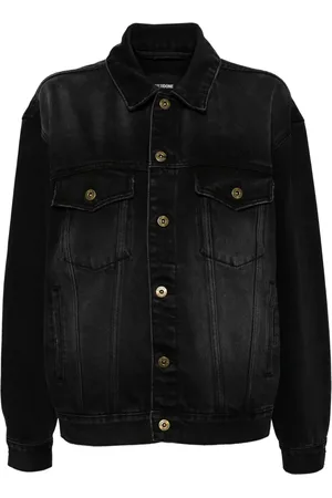 We11 Done Washed denim jacket