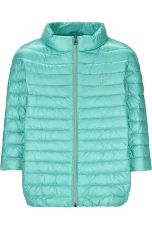 HERNO Logo-appliqué padded jacket