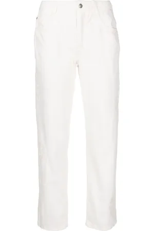 ERMANNO SCERVINO Boyfriend cotton trousers