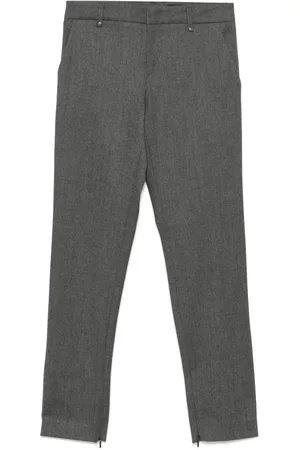 Gucci 2000s slim-cut trousers