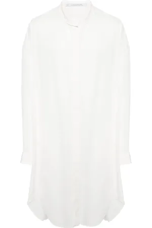 JULIUS Drop-shoulder poplin shirt