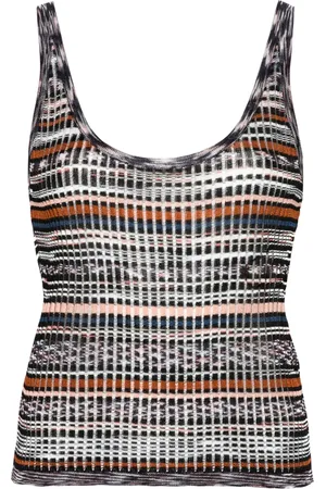 Missoni Striped ribbed tank top