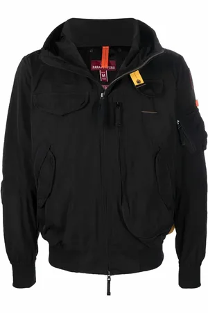 Parajumpers Logo-patch hooded jacket