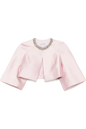 DICE KAYEK Embellished-collar jacket