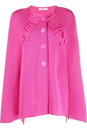 CHARLOTT Fringed long-sleeve knit top
