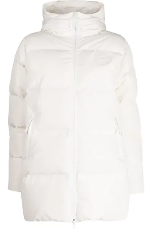 Chocoolate Hooded puffer jacket