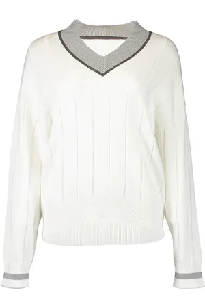 Brunello Cucinelli Monili-trim sweater