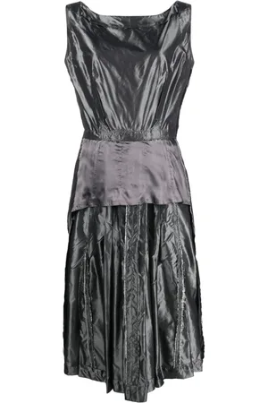 Maison Margiela Inside-out sleeveless midi dress