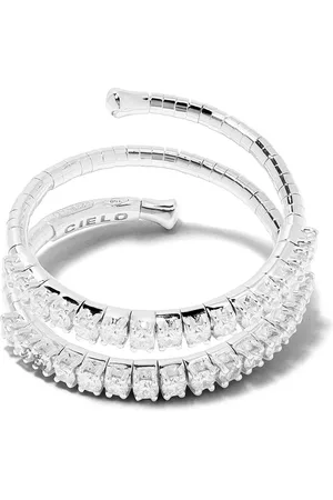 Mattia Cielo 18kt white gold diamond Rugiada ring