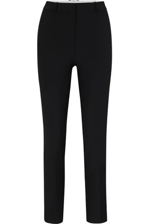 HUGO BOSS Virgin wool cropped trousers