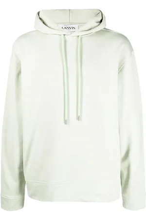 Lanvin Graphic-print cotton hoodie