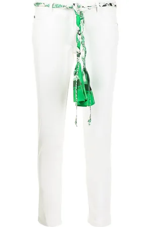 ERMANNO SCERVINO Mid-rise fitted jeans