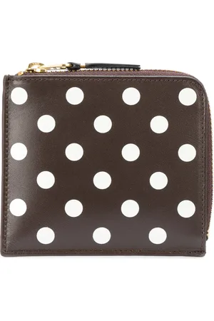Comme des Garçons Polka dot zipped wallet