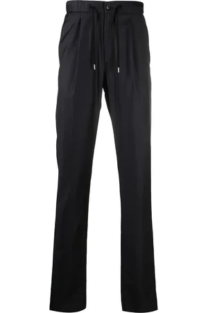 Giorgio Armani Fine knit drawstring waist trousers