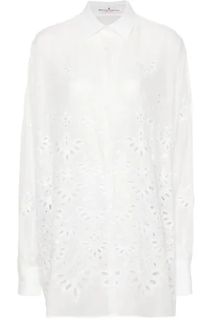ERMANNO SCERVINO Broderie anglaise shirt