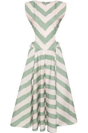 Serafini Cut-out detail dress