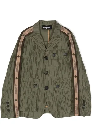 Dsquared2 Logo-detail long-sleeve jacket