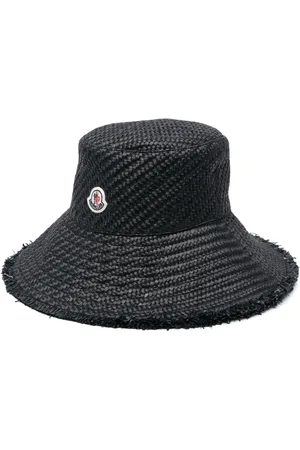 Moncler Logo-appliqué interwoven bucket hat