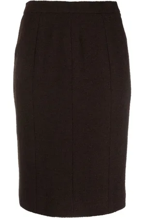 CHANEL 1995 high-waisted pencil skirt