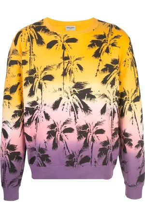 Saint Laurent Palm trees print sweatshirt