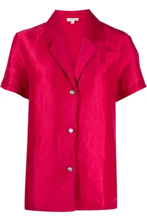 LOVE Stories Bridget satin-finish pyjama top