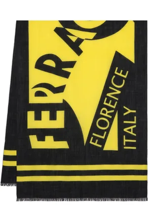 Salvatore Ferragamo Maxi-logo stole