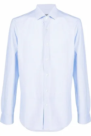 corneliani Houndstooth-print long-sleeve shirt
