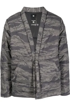 Maharishi Camouflage-print padded jacket
