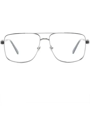 Moncler Logo-plaque navigator-frame glasses