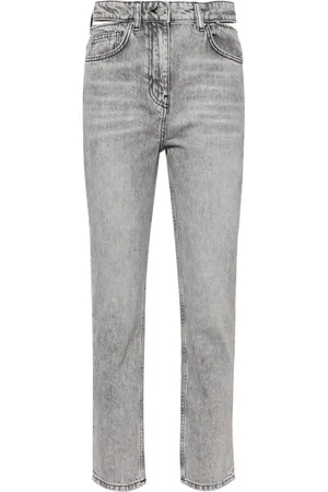 IRO Indro cut-out tapered jeans