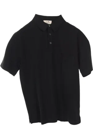 Hermès 2020s logo-embroidered polo shirt