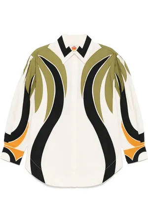 Farm Rio Coconut Tree Flow shirt