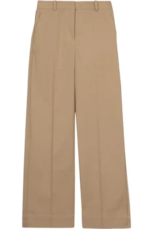 3.1 Phillip Lim Distressed wide-leg trousers