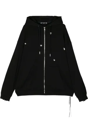 MASTERMIND JAPAN Skull-print cotton hoodie